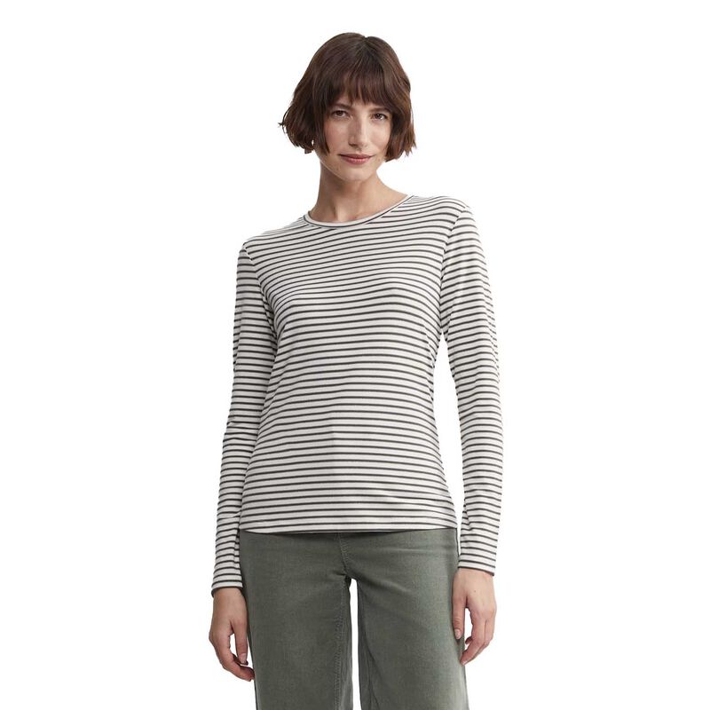 Sportscraft Stripe Lurex LS Magic Tee image number 0
